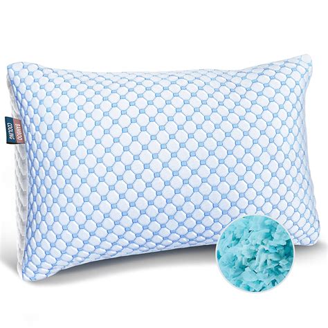 Nestl Cooling Pillow King Size - Cooling Memory Foam Pillows, Gel ...