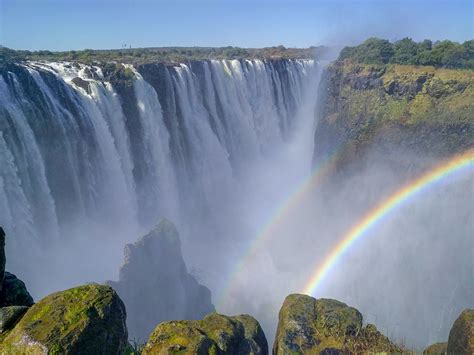 Google Map of Victoria Falls, Zambia and Zimbabwe - Nations Online Project