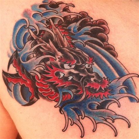 37 best Japanese Water Dragon Tattoo images on Pinterest | Dragon ...