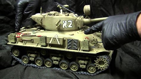 1/16th scale RC M51 Super Sherman Model Showcase Video Part 1 of 2 ...