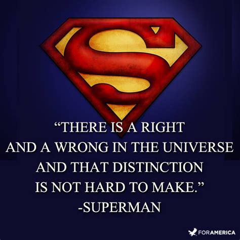 LIKE if you agree with Superman, “There is a right and a wrong in the ...