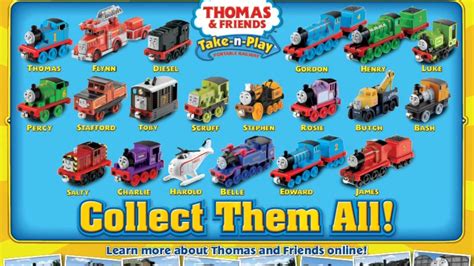 Thomas The Train And Friends Characters