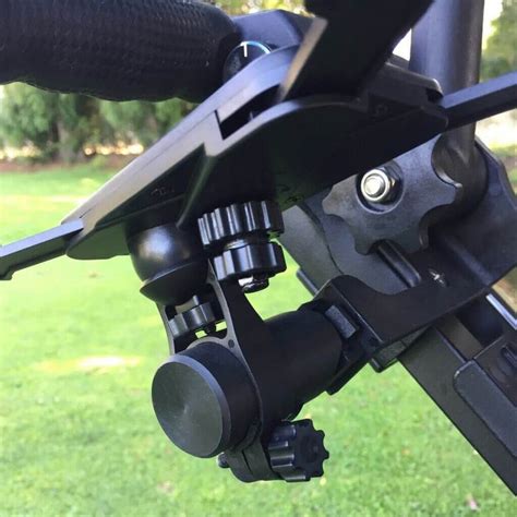 Motorized Golf Push Cart Accessory Phone Holder | QOD GOLF USA