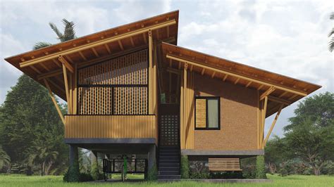 60sqm Sustainable Bamboo House