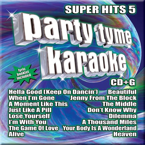 Party TYME Karaoke: Super Hits 5: Various Artists: Amazon.fr: CD et ...