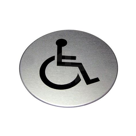 Disabled Toilet Aluminium Sign | UK Safety Store