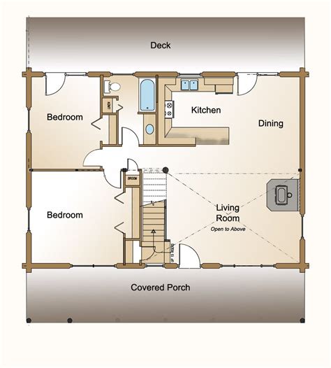 Floor plan | House floor plans, Small house plans, Small house floor plans