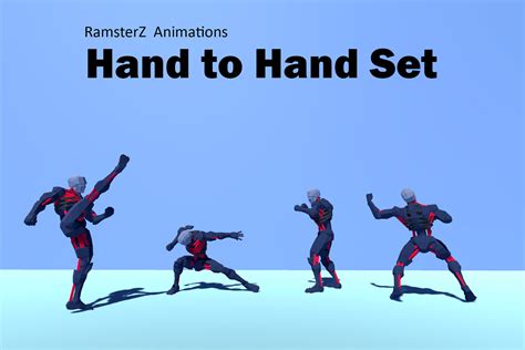 Hand to Hand Set | 3D Animations | Unity Asset Store