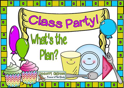 Let students plan a class party - Crockett's Classroom Forever in Third ...