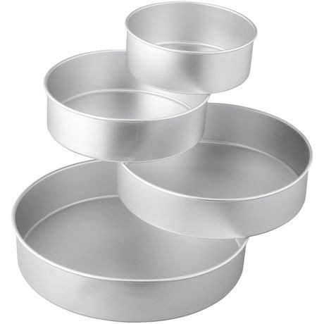 Wilton Performance Pans™ 4-Tier Deep Cake Round Pan Set | Walmart Canada