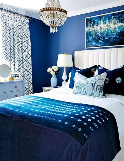 Simple and Cozy Blue Bedroom Decoration Ideas | Decoración de unas ...