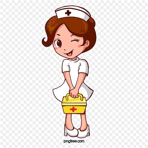 Nurse PNG Transparent, Nurse, Nurse Clipart, Character PNG Image For ...