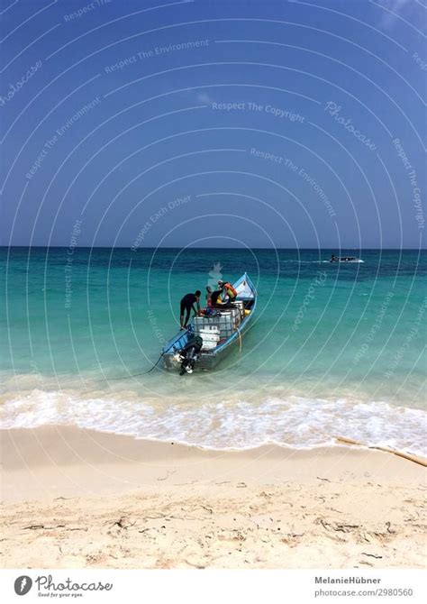 Playa Blanca Boat Colombia - a Royalty Free Stock Photo from Photocase