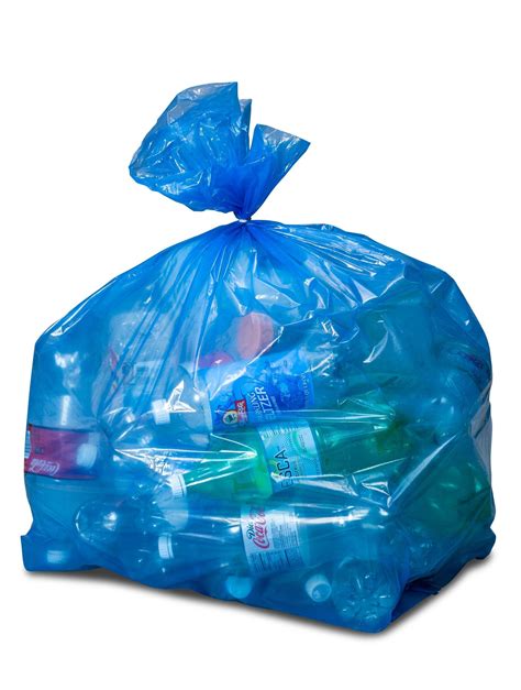 Blue Recycling Bags - Dependable Plastic