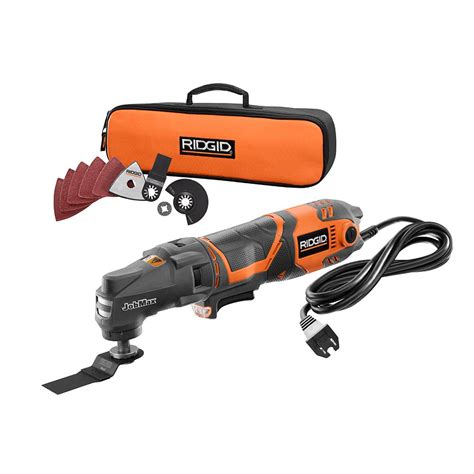 RIDGID JobMax 3 Amp Electric Multi-Tool with Attachment Head