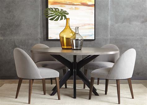 Modern Round Dining Tables With Contemporary Spaces - Image to u