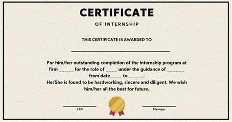 Ojt Certificate Of Completion Template