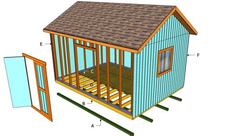 Free Storage Shed Plans 12x16 - Christopher Myersa's Coloring Pages