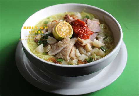 Resipi Bihun Sup Utara Yang Sangat Sedap! - Amie's Little Kitchen