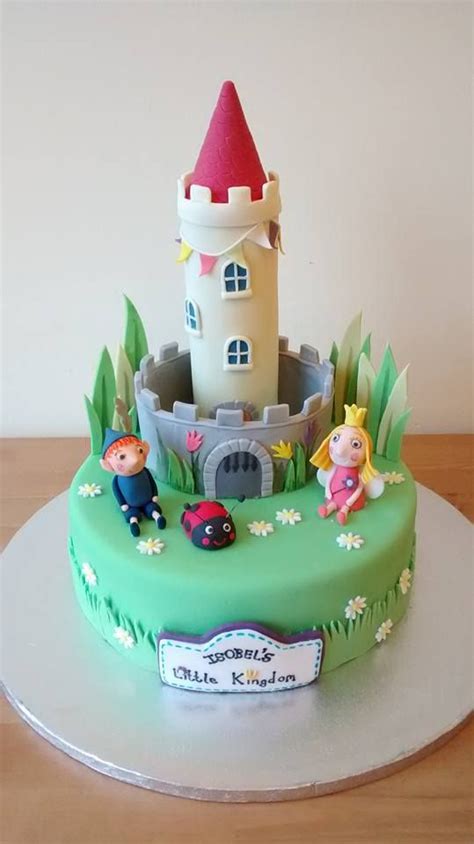 Ben and Holly's Little Kingdom Cake, for Isobel's third birthday :) Ben ...