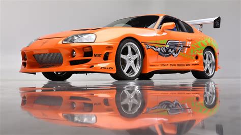 Paul Walker's "Fast and Furious" Toyota Supra Sells for Hollywood Money