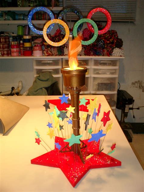 Olympics decorations, Olympic crafts, Olympic party decorations