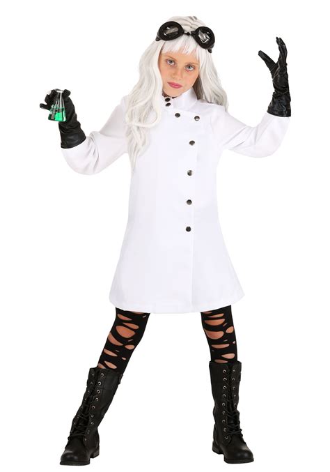 Mad Scientist Dress Costume for Girls