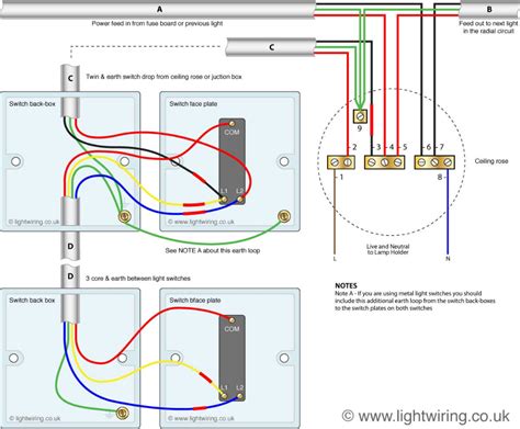 One Gang Two Way Switch Wiring Diagram