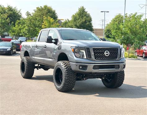 Grey Midnight Edition Titan XD with 6 Inch Lift Kit and 22x14 Wheels