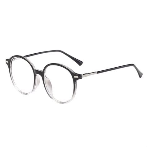 Round Frame Short Sight Eyeglass Nearsighted Myopia Glasses Resin Lens ...