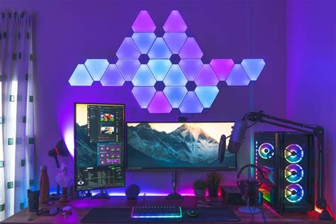 10 Best Nanoleaf Design Ideas For Your Gaming Room - Techsive ...