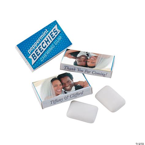 Beechies® Wedding Custom Photo Gum | Oriental Trading