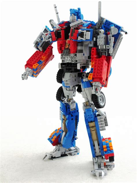 This Lego Transformers Optimus Prime Is More Than Meets…