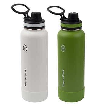 Thermoflask Insulated 40 oz. Stainless Steel Water Bottle with Spout ...