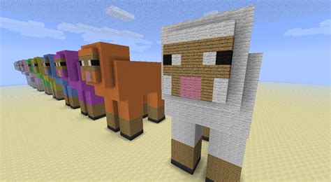 Sheep Statues Minecraft Map