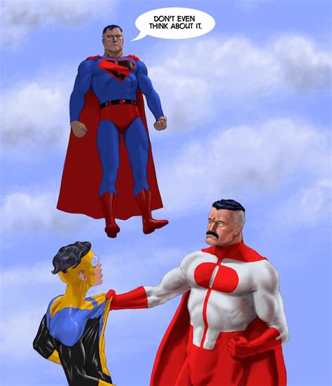 Superman Confronts Omni-Man by Nick-Perks on DeviantArt