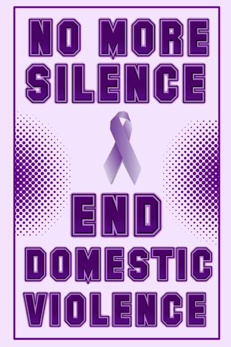 Domestic Violence Awareness Template | PosterMyWall