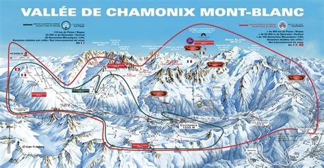 Vallorcine Piste Map | Vallorcine-Balme Ski & Trail Map