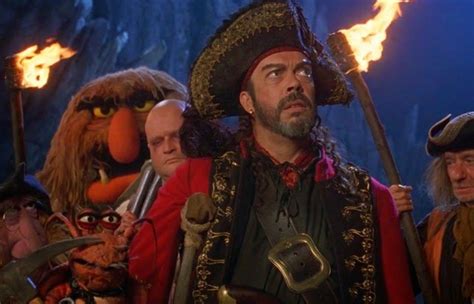 Tim Curry as Long John Silver In ''Muppets' Treasure Island'' (1996 ...