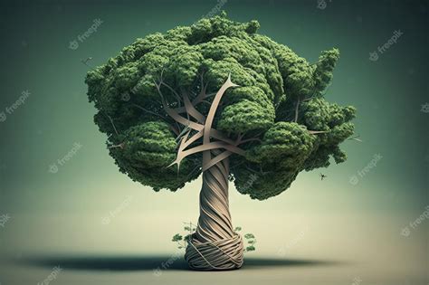 Árbol como símbolo de energía verde fuentes de energía alternativas ...