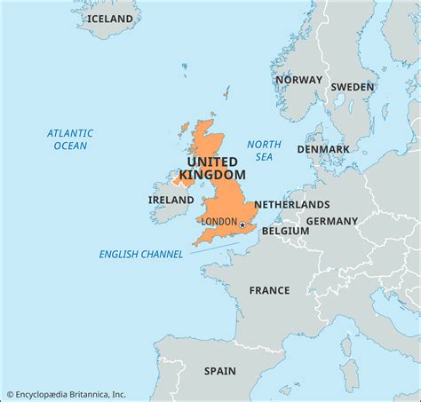 Britain On World Political Map - Vanya Jeanelle