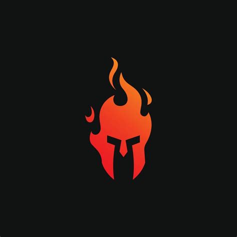 fire spartan vector design 4582669 Vector Art at Vecteezy