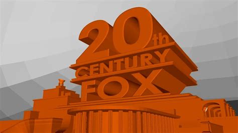 20th Century Fox Matt Hoecker logo remake 3d model