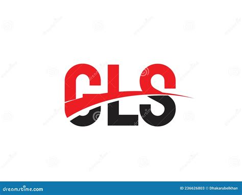 GLS Letter Initial Logo Design Vector Illustration Stock Vector ...