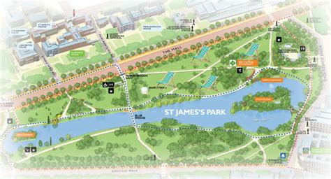 Map Of St James Park London – The World Map