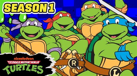 The Complete SEASON 1 of TMNT (1987) 🐢 | 5 FULL EPISODES | Teenage ...