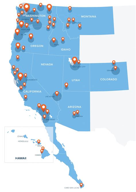 2023 Network Map - Relocation Services