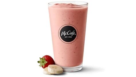 McDonald's Strawberry Banana Smoothie Nutrition Facts