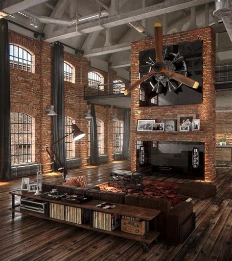 Rustic Industrial Living Room Ideas to Inspire