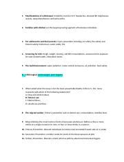 Quiz 2 3.15.2022 2.docx - 1. Manifestations of withdrawal: Irritability ...